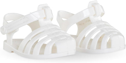 Mon Grand Poupon - White Sandals - 36cm