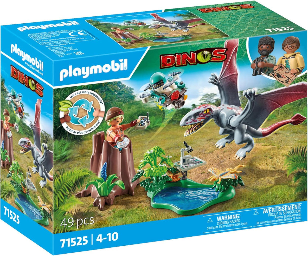 Playmobil Dinos - Observatory for Dimorphodon 71525