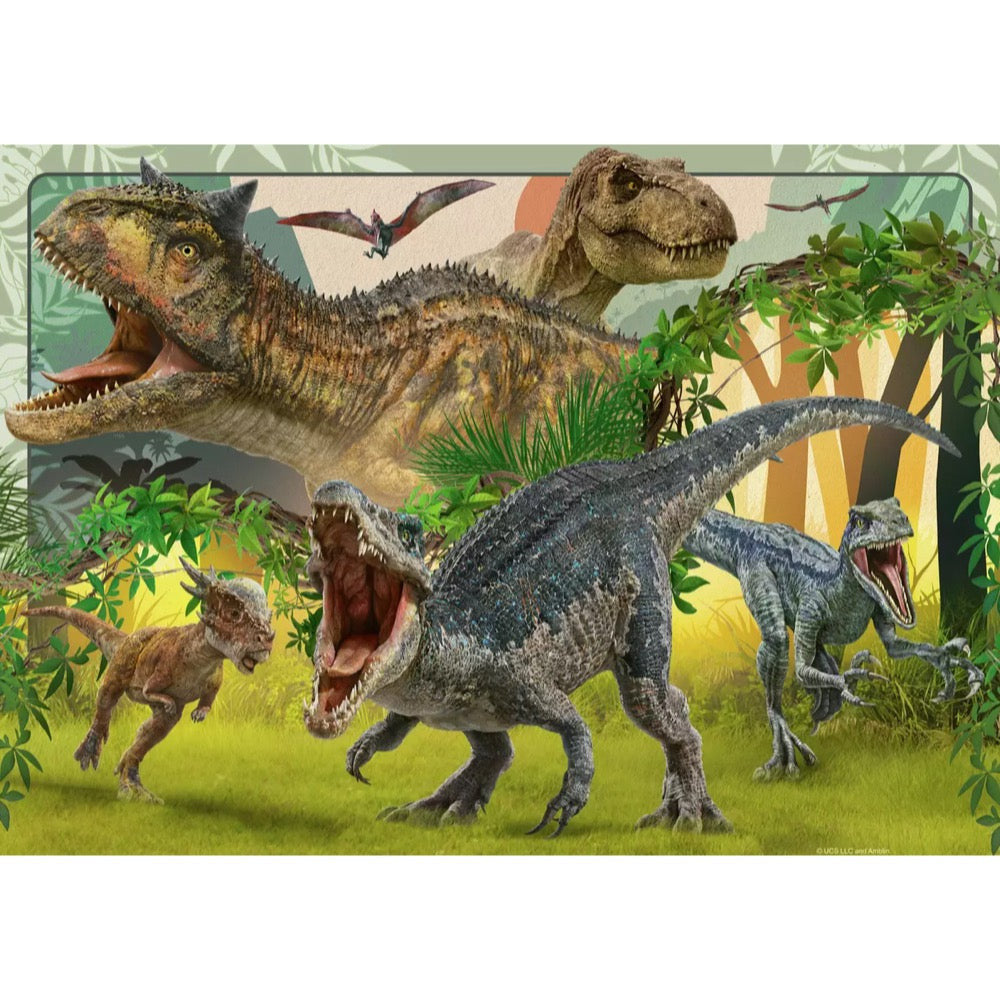 Ravensburger 4x100pc - Jurassic World Bumper Pack Puzzles