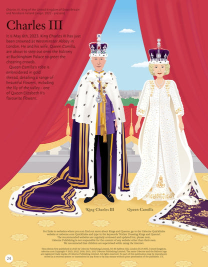 Usborne - Sticker Kings & Queens