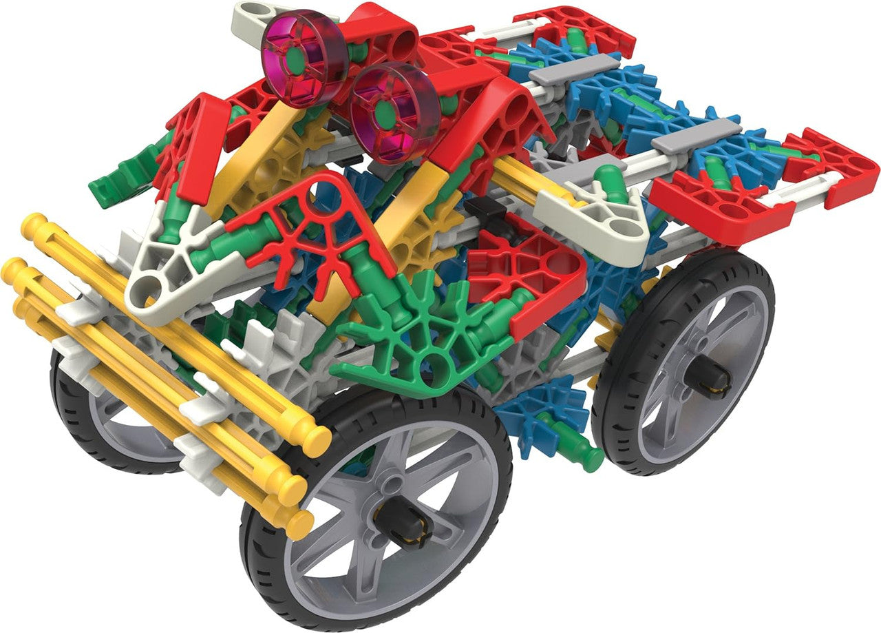 K'Nex - Power & Play Motorized 529 Pieces, 50 Builds