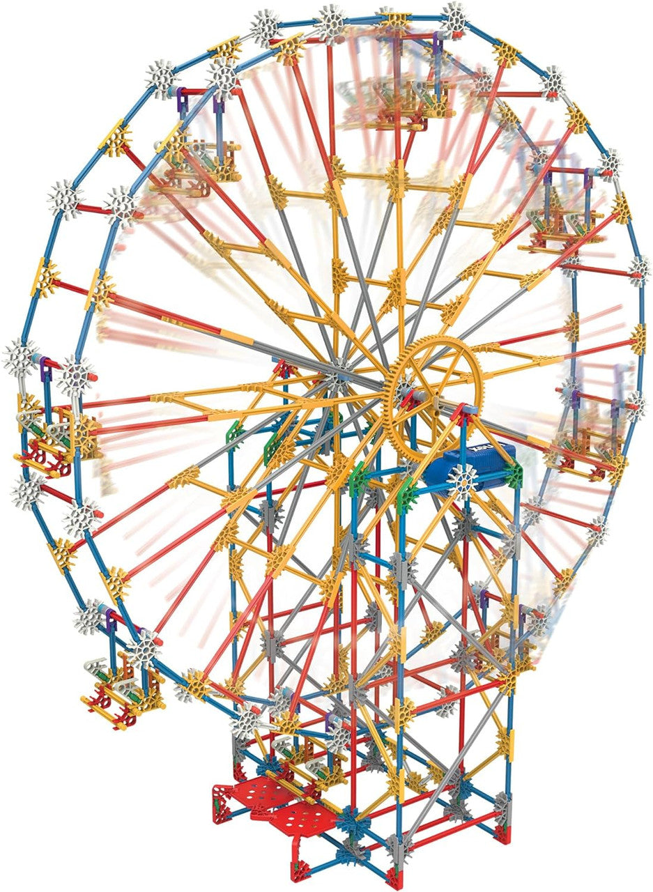 K'Nex - 3-In-1 Amusement Park 744 Pieces, 3Builds