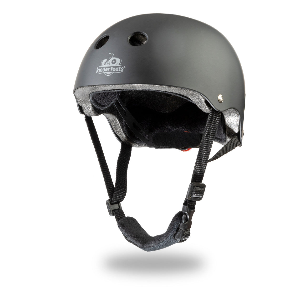 Kinderfeets - Toddler Helmet - Matte Black