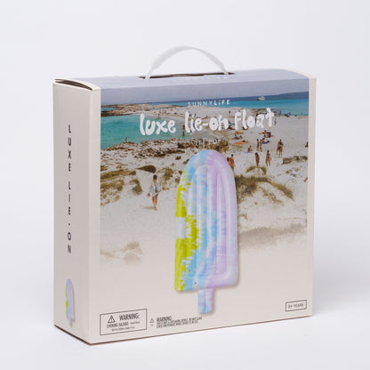 Sunnylife - Luxe Lie-On Float - Ice Pop Tie Dye