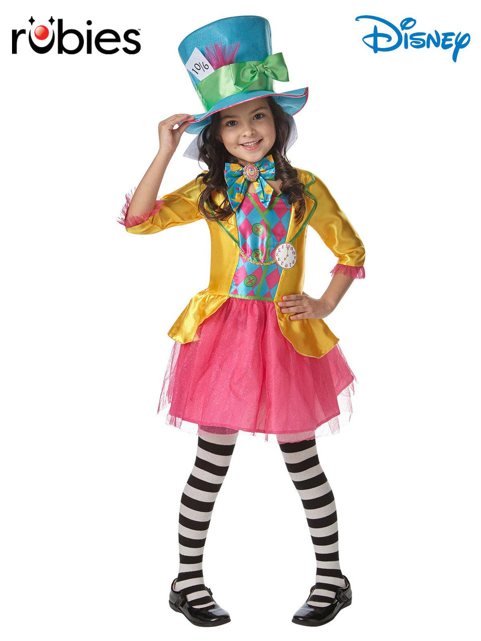 Mad Hatter Girls Deluxe Costume