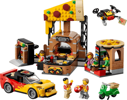 LEGO® City Pizza Delivery Experience with Vehicles - 60496