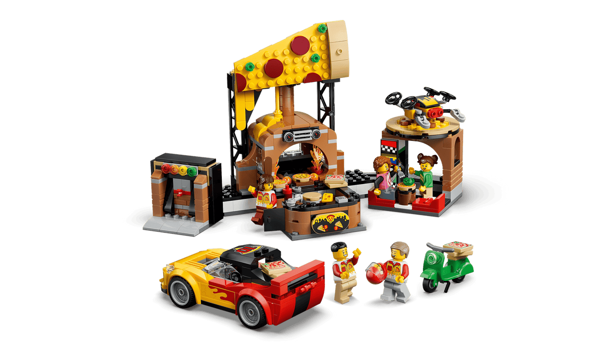 LEGO® City Pizza Delivery Experience with Vehicles - 60496