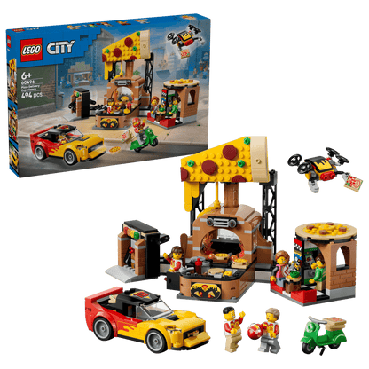 LEGO® City Pizza Delivery Experience with Vehicles - 60496