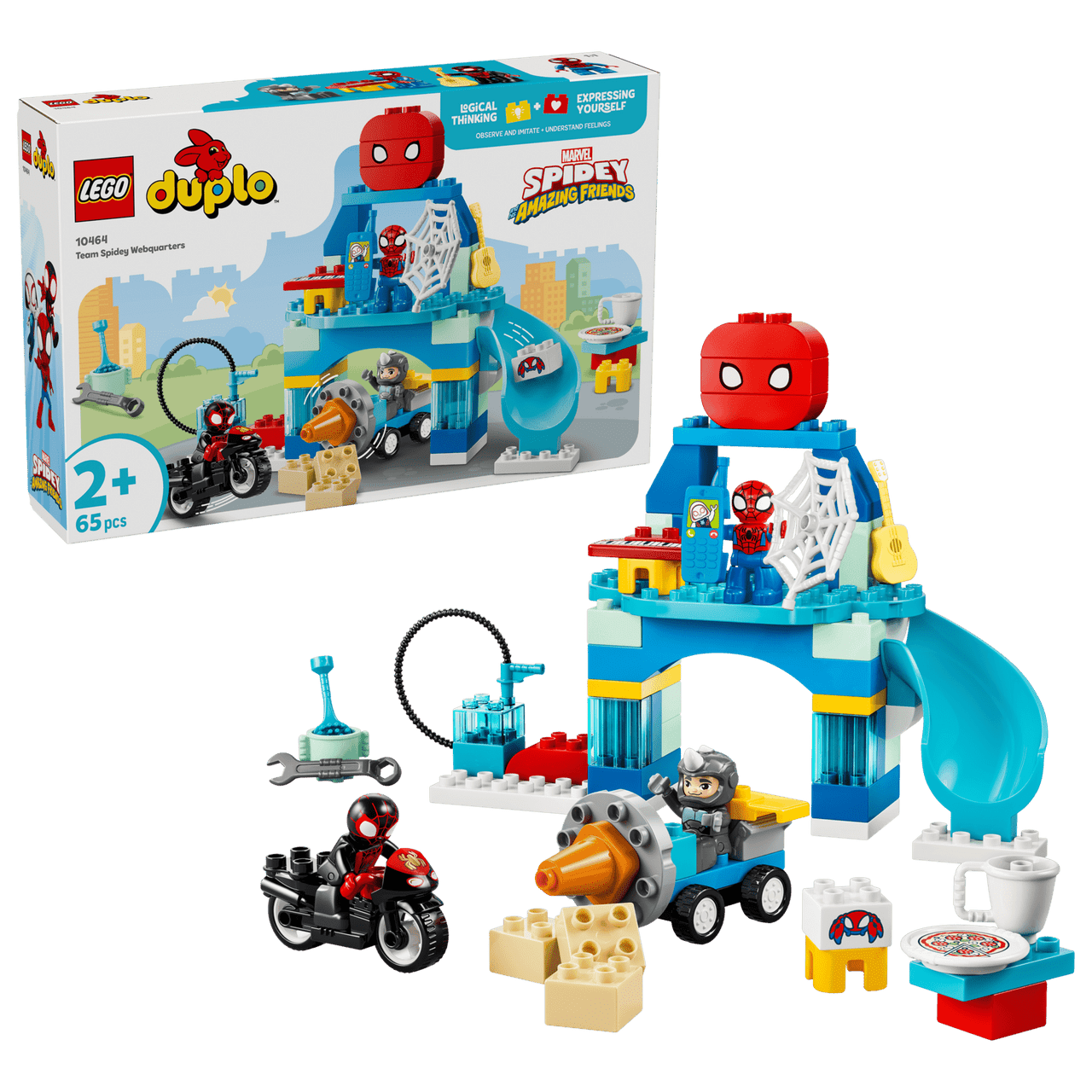 LEGO® DUPLO® Marvel - Team Spidey Webquarters 10464