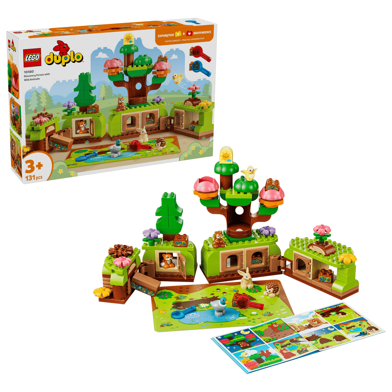 LEGO® DUPLO® - Discovery Forest with Wild Animals 10480