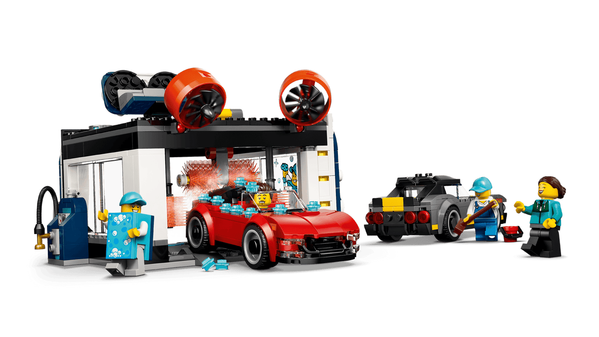 LEGO® City Drive-Through Car Wash 60497