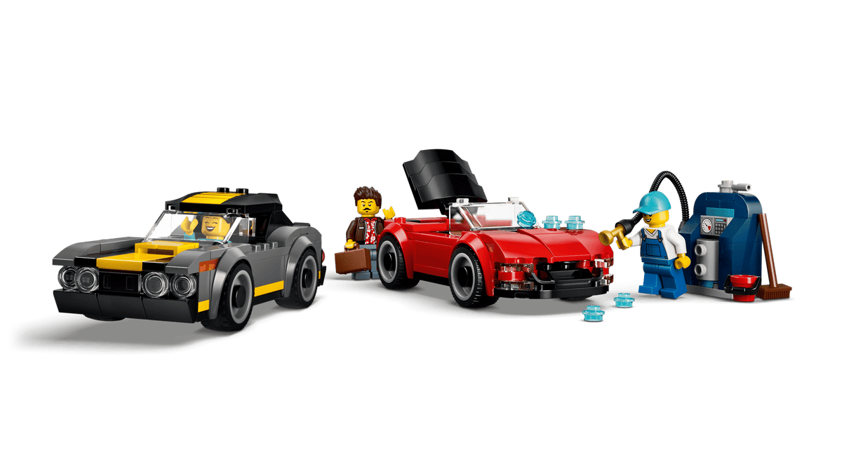 LEGO® City Drive-Through Car Wash 60497