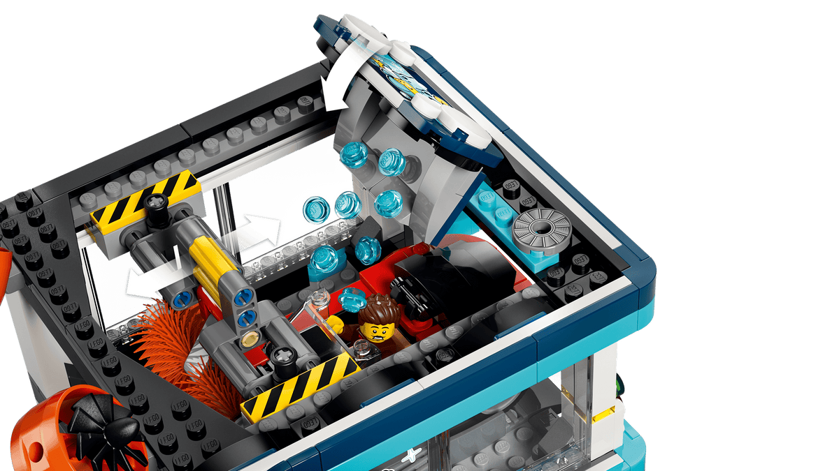 LEGO® City Drive-Through Car Wash 60497