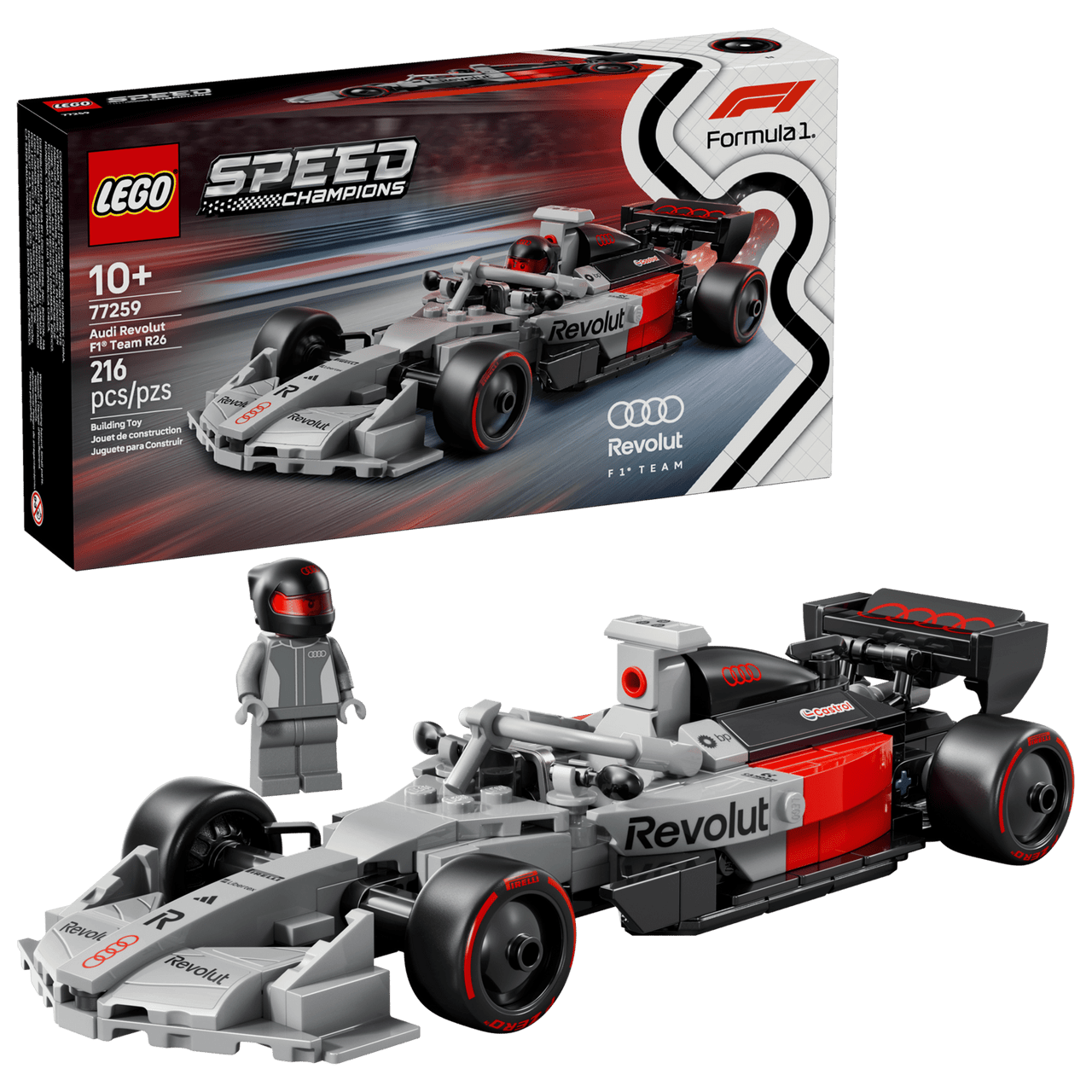 LEGO® Speed Champions - Audi Revolut F1® Team R26 Race Car 77259