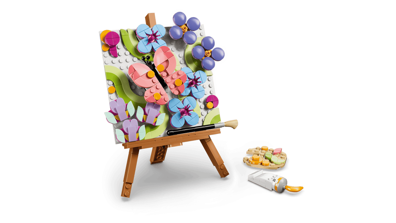 LEGO® Creator 3 in 1 - Floral Art Decor Painting 31390