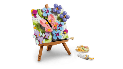 LEGO® Creator 3 in 1 - Floral Art Decor Painting 31390