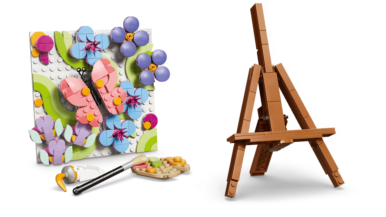 LEGO® Creator 3 in 1 - Floral Art Decor Painting 31390