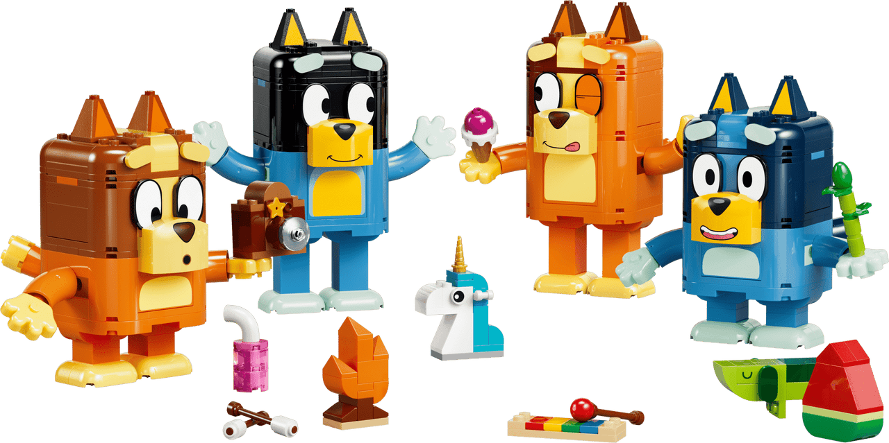 LEGO® Bluey - Brick-Built Bluey Family 11217