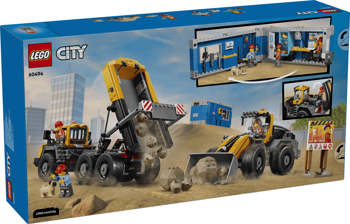 LEGO® City Dump Truck & Front End Loader 60494