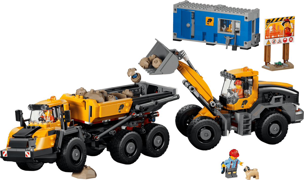LEGO® City Dump Truck & Front End Loader 60494