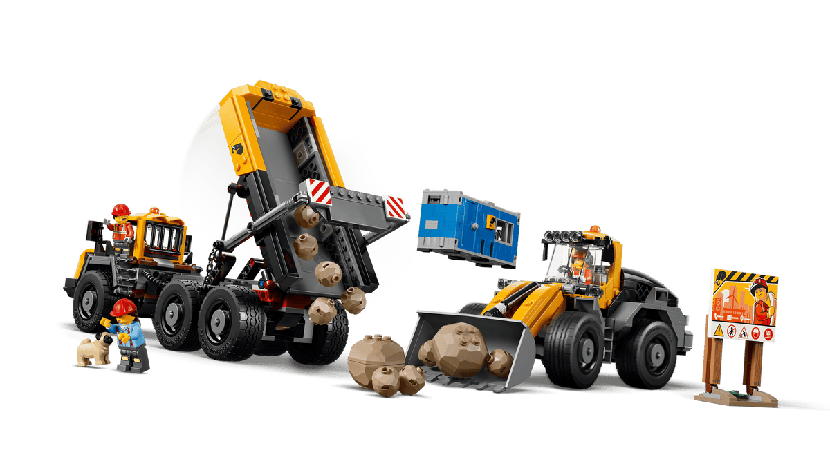 LEGO® City Dump Truck & Front End Loader 60494