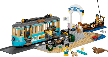 LEGO® City Classic Beach Streetcar - Train Toys 60506