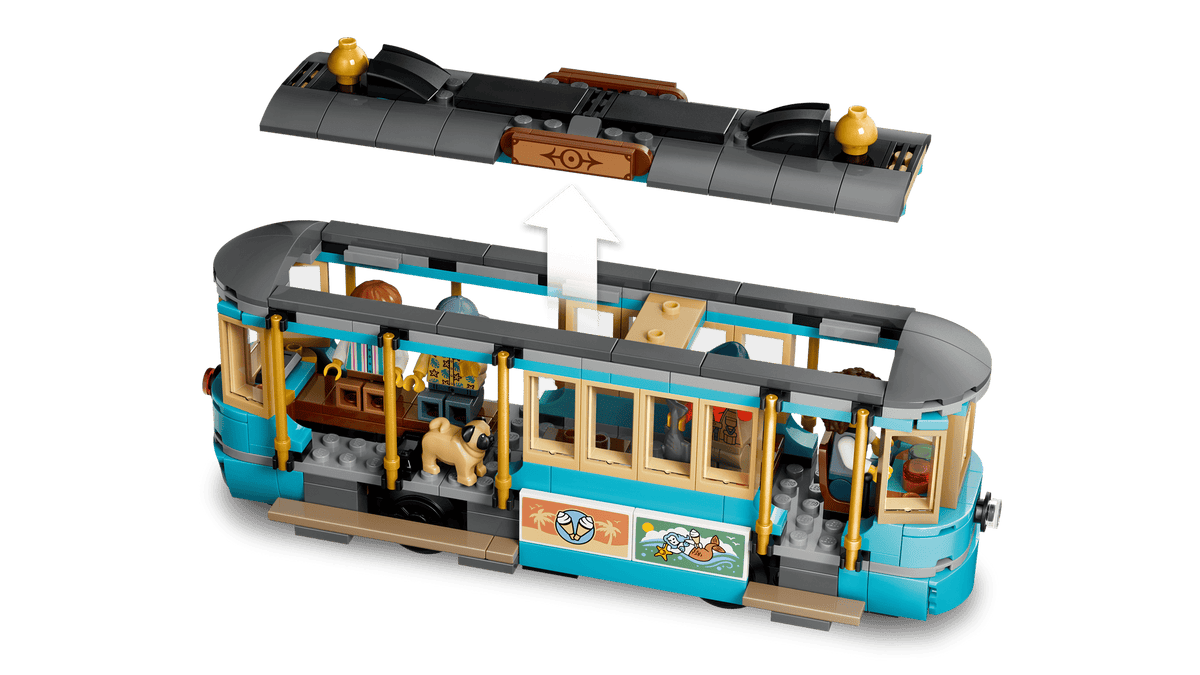 LEGO® City Classic Beach Streetcar - Train Toys 60506