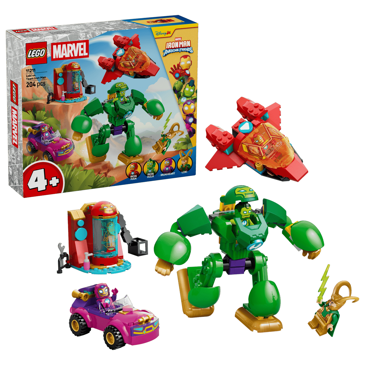 LEGO® Marvel - Loki vs. Team Iron Man 11211