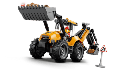 LEGO® City Yellow Backhoe Loader - Construction Toy 60480