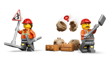 LEGO® City Yellow Backhoe Loader - Construction Toy 60480