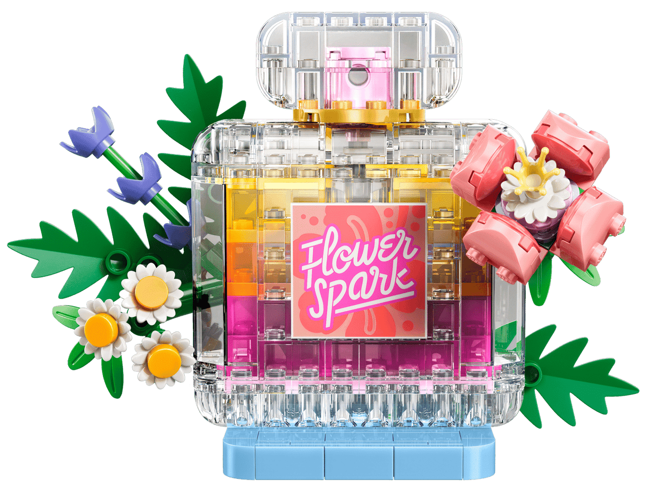 LEGO® Creator 3 in 1 - Floral Decor Perfume Bottle 31383
