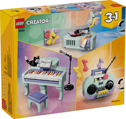 LEGO® Creator 3 in 1 - Music Decor Piano with Cat 31392