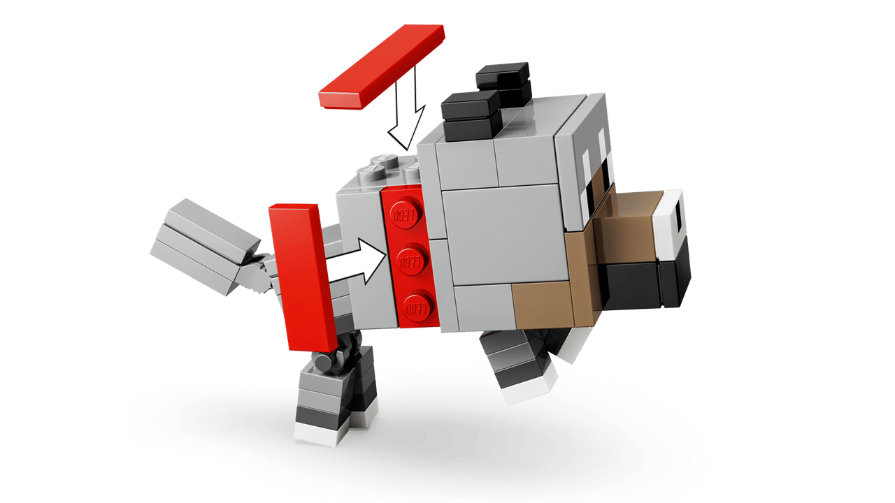 LEGO® Minecraft®- Chicken Jockey Desert Attack 21592