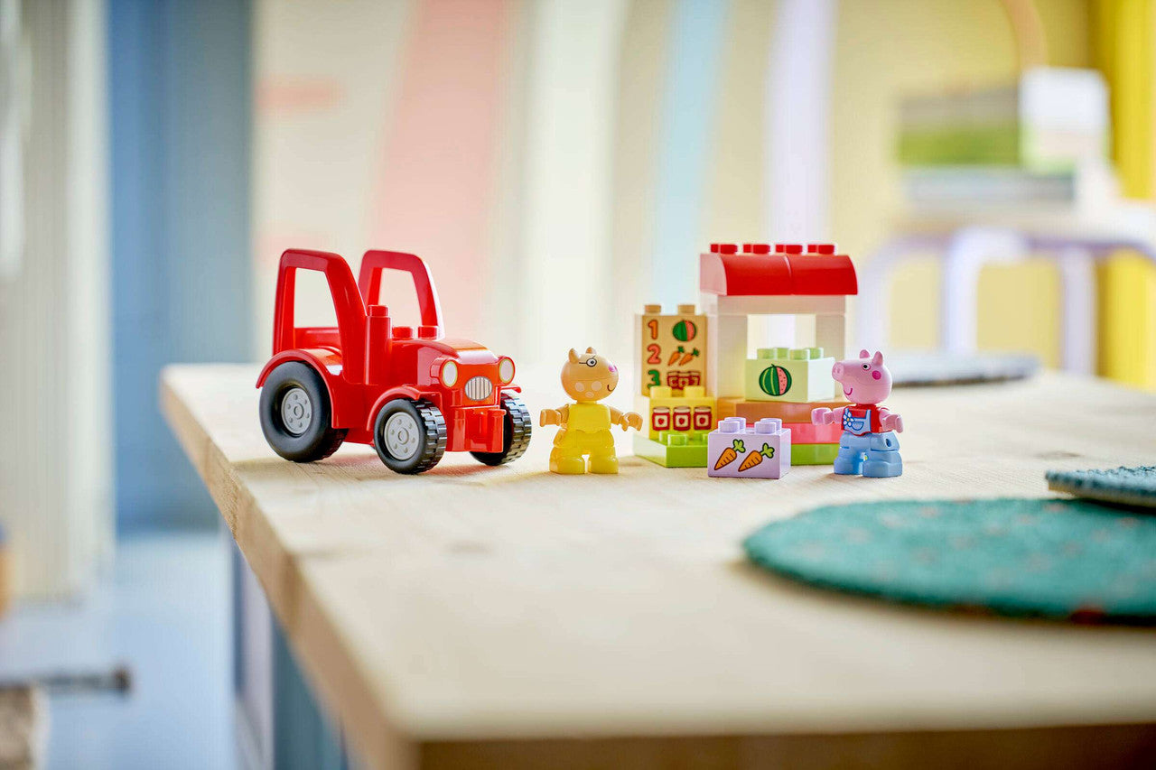 LEGO® DUPLO® Peppa Pig - Tractor and Market 10468