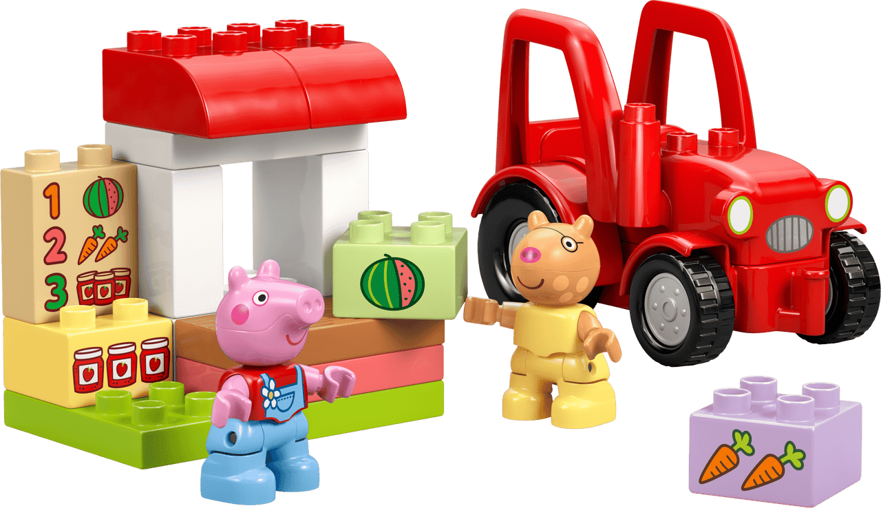LEGO® DUPLO® Peppa Pig - Tractor and Market 10468