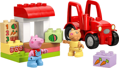 LEGO® DUPLO® Peppa Pig - Tractor and Market 10468