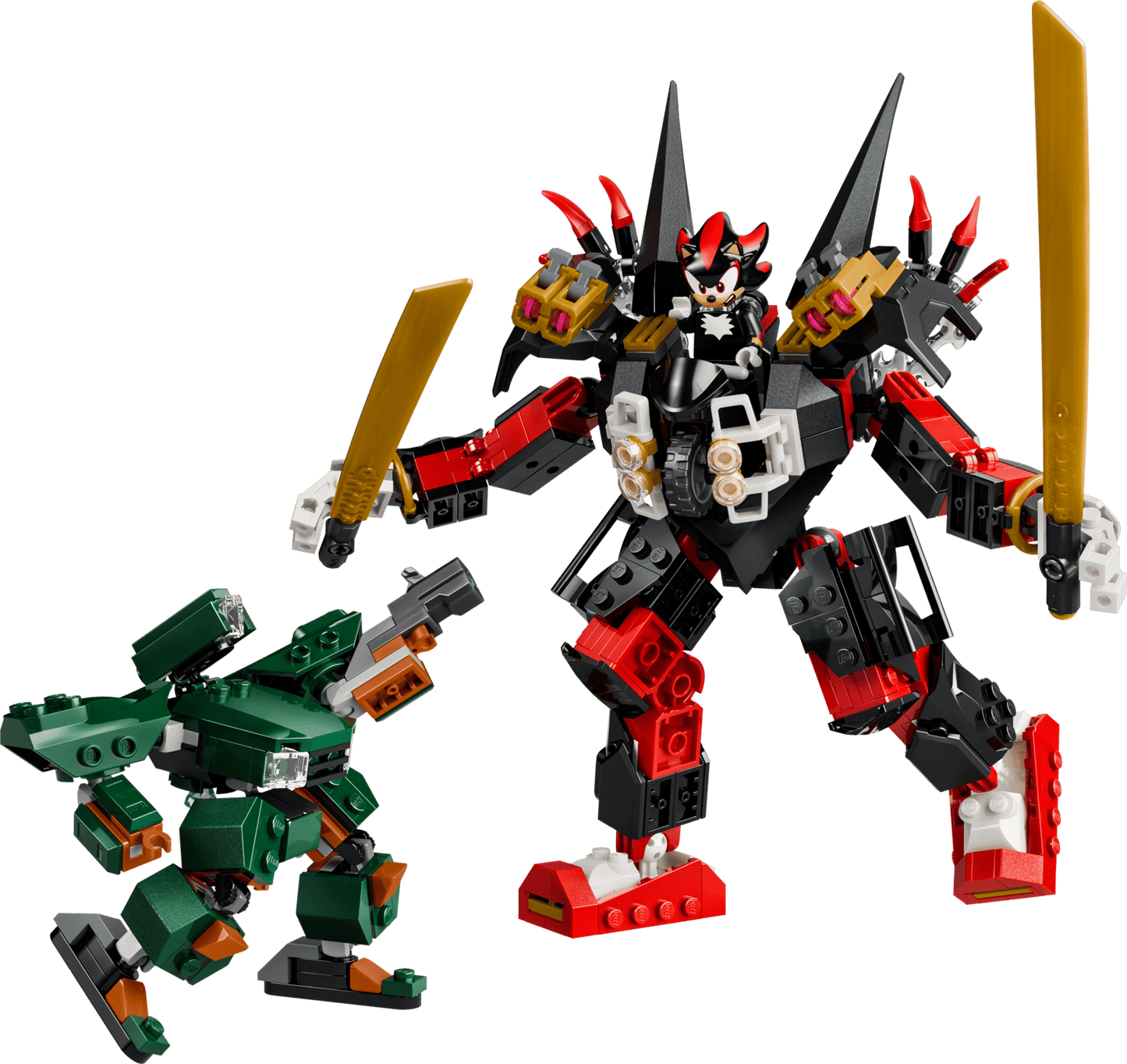 LEGO® Sonic the Hedgehog™ - Shadow's Mech vs. G.U.N. Trooper 77120