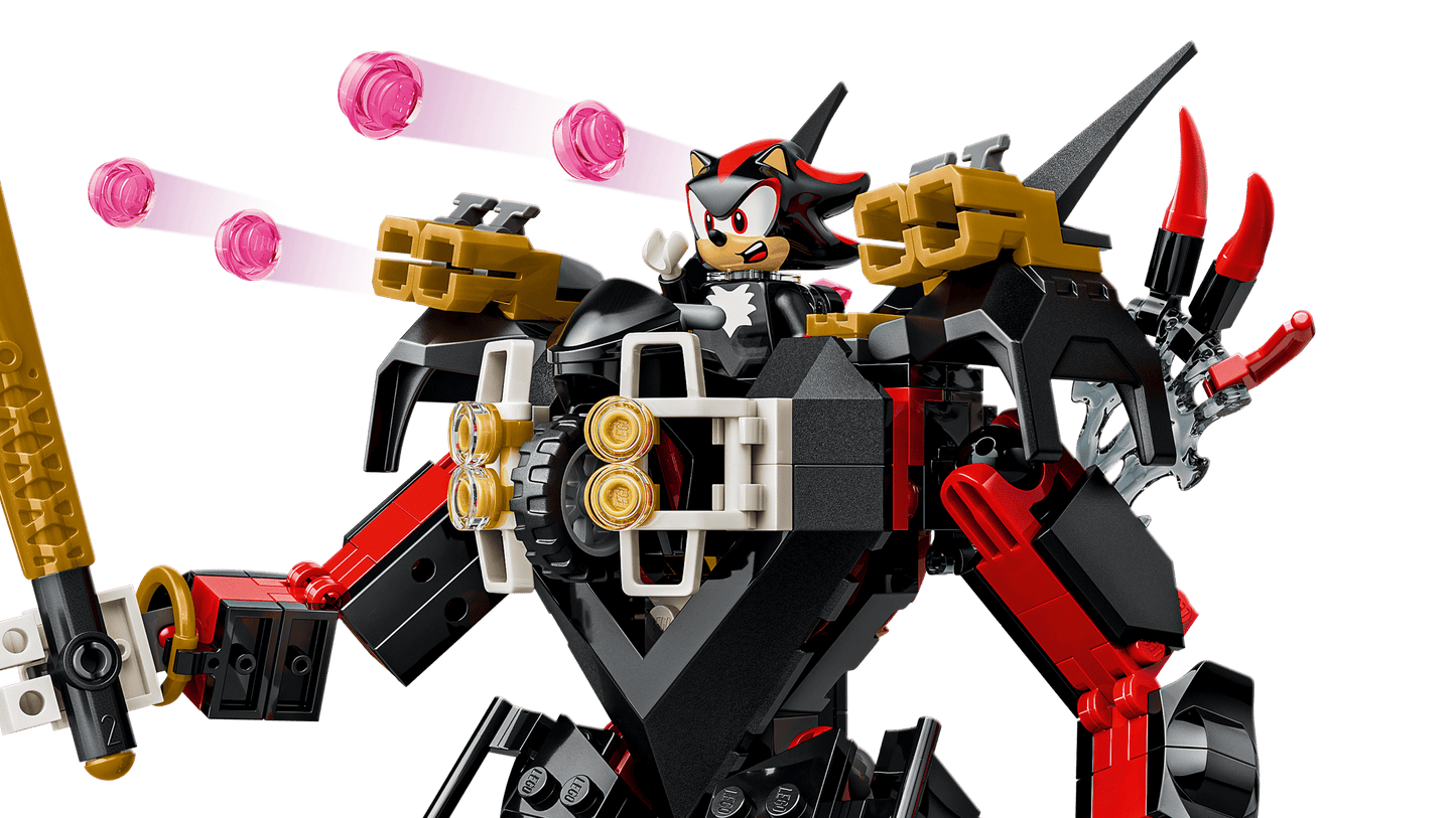 LEGO® Sonic the Hedgehog™ - Shadow's Mech vs. G.U.N. Trooper 77120