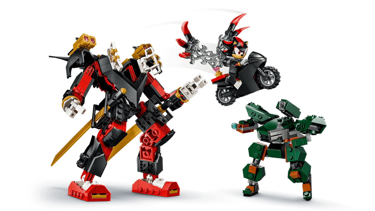 LEGO® Sonic the Hedgehog™ - Shadow's Mech vs. G.U.N. Trooper 77120