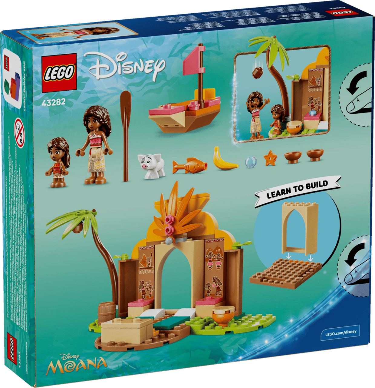 LEGO® Disney™ Moana - Village House & Boat 43282