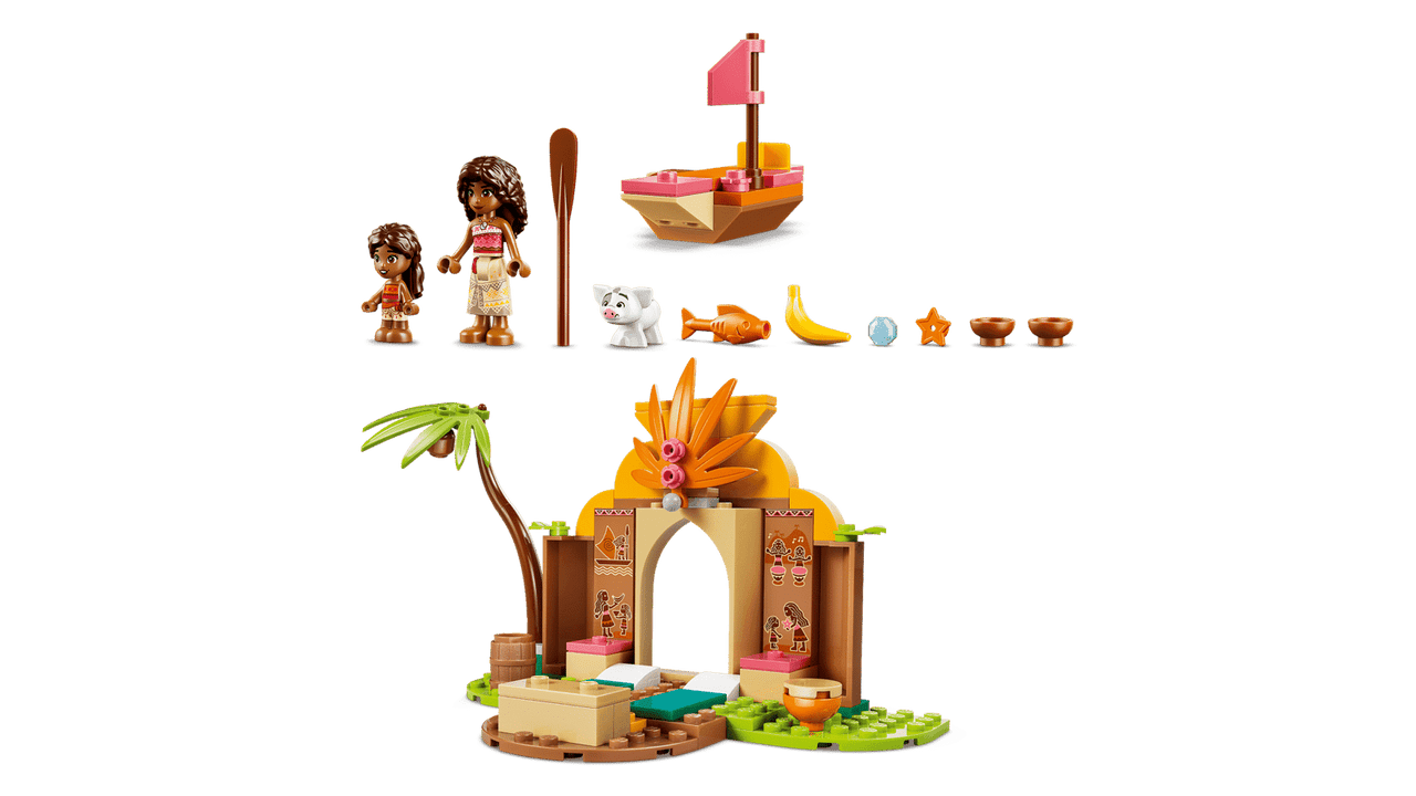LEGO® Disney™ Moana - Village House & Boat 43282