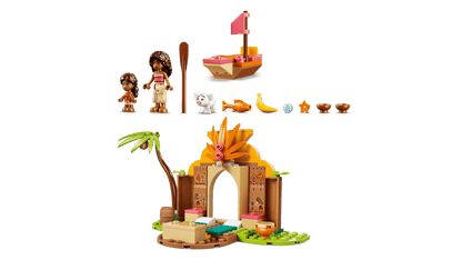 LEGO® Disney™ Moana - Village House & Boat 43282