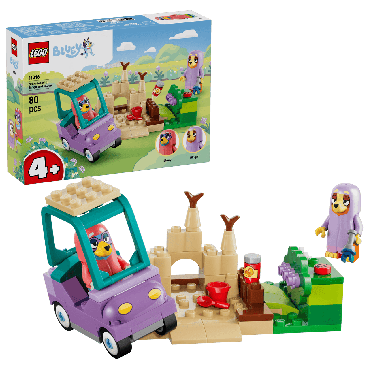 LEGO® Bluey - Grannies with Bingo and Bluey 11216