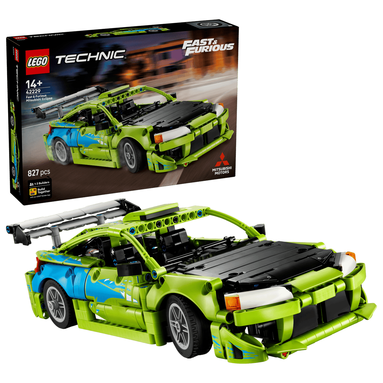 LEGO®Technic™ - Fast and Furious Mitsubishi Eclipse Car 42229