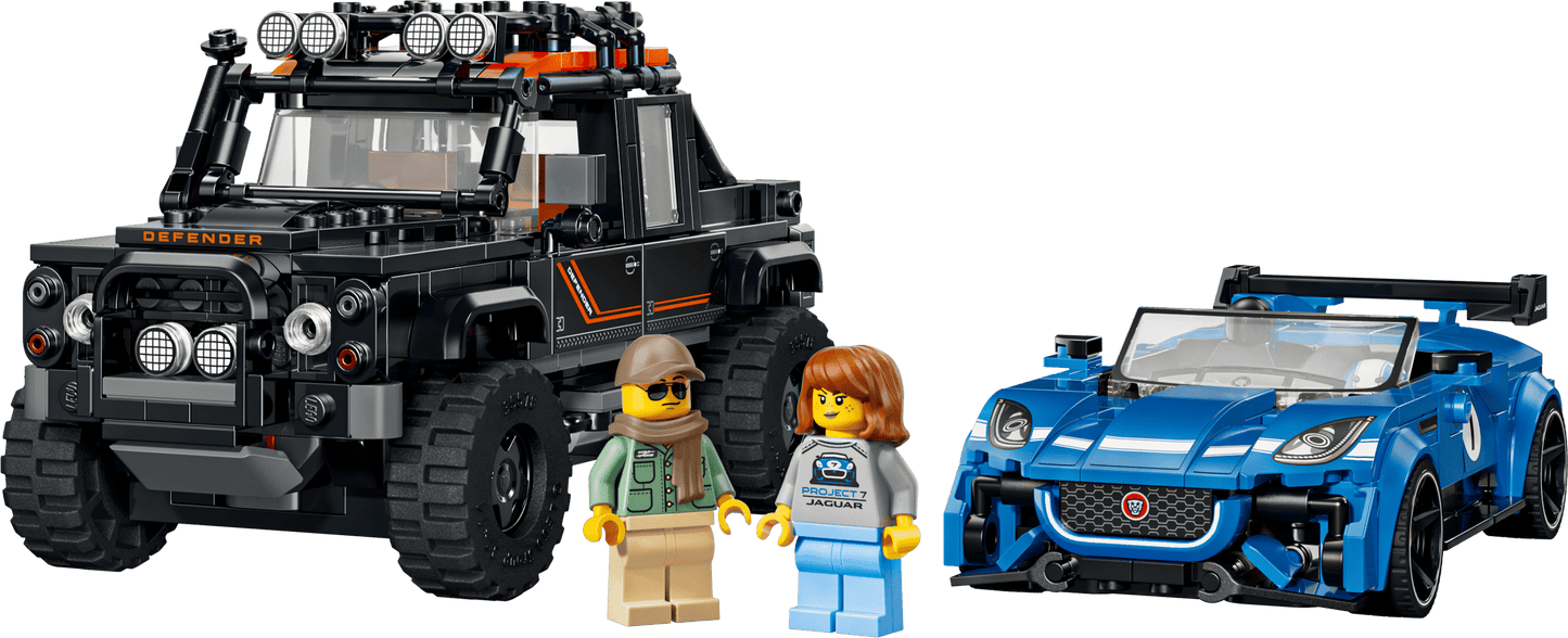 LEGO® Speed Champions - Jaguar Project 7 & Land Rover Defender 77264