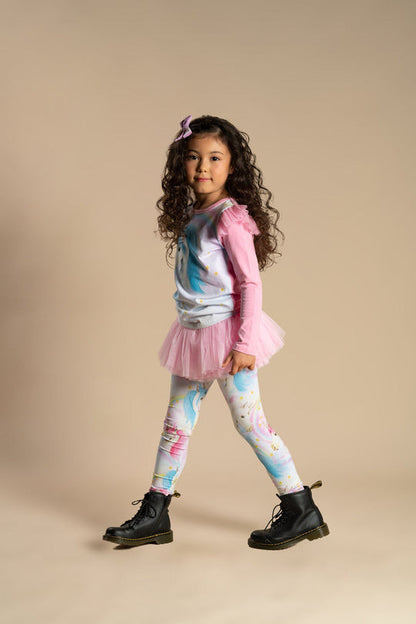 Blue Unicorn Long Sleeve T-Shirt - Teen