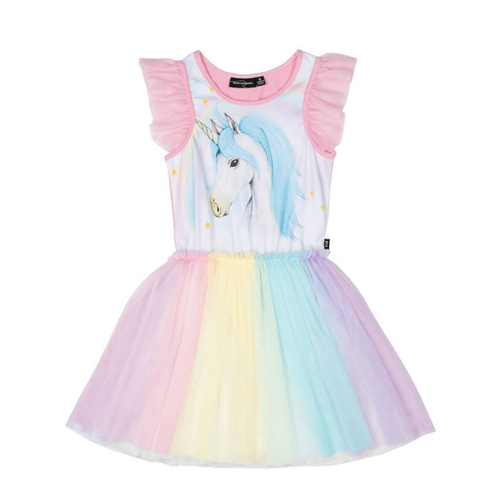 Blue Unicorn Singlet Circus Dress