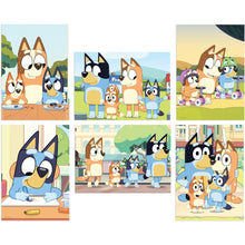 Bluey 6 Puzzle Pack - 3 Skill Levels!