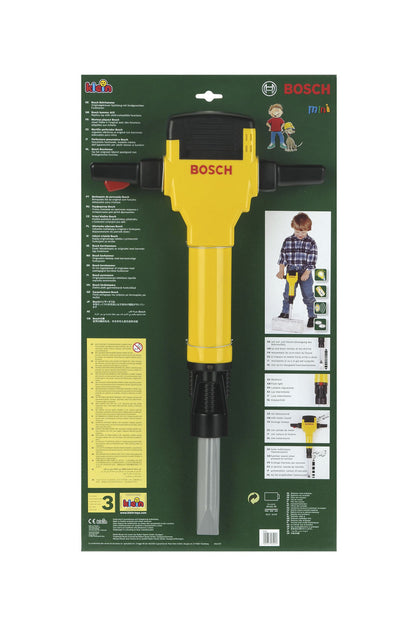 Theo Klein Bosch Mini Jack Hammer toy in original Bosch design packaging