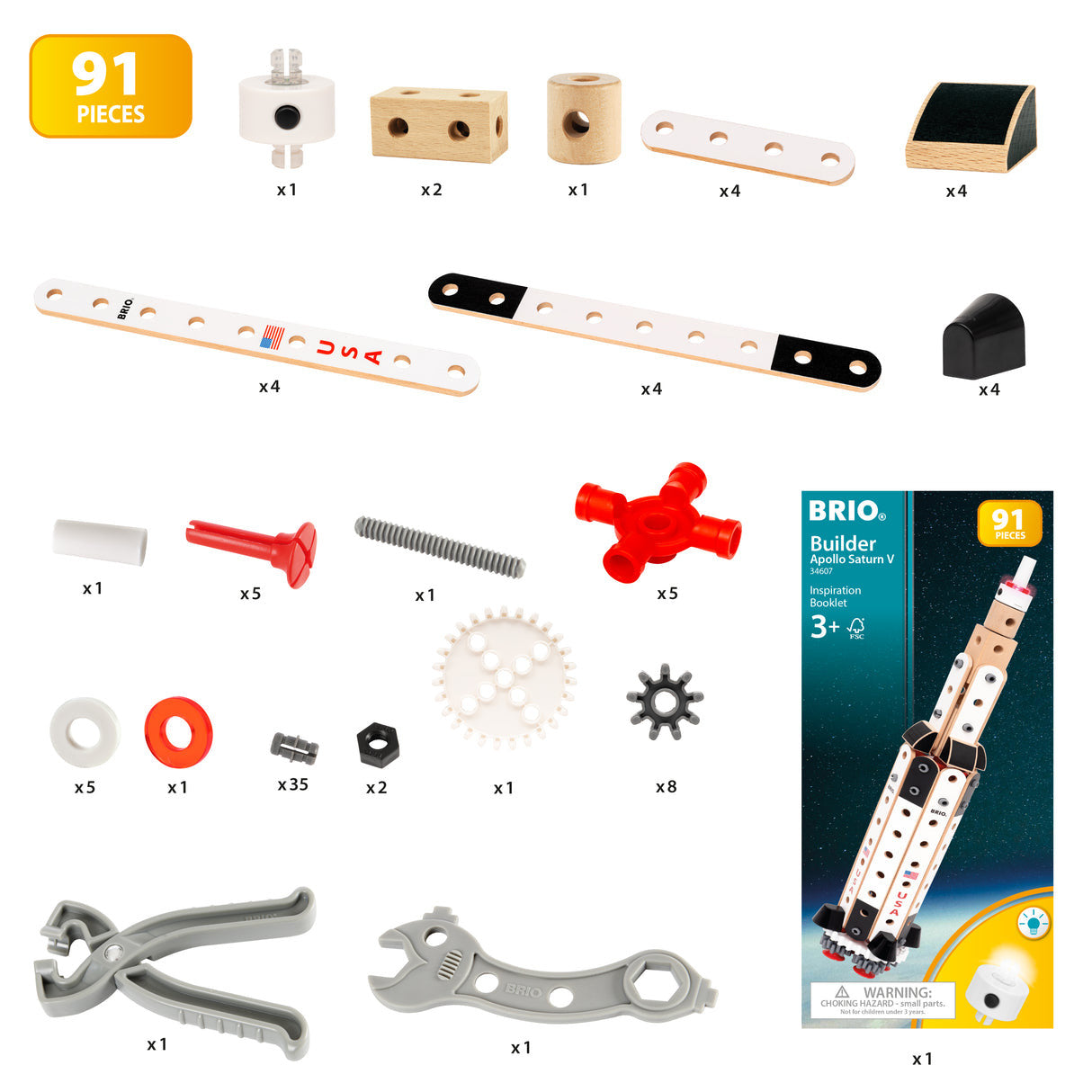 BRIO Builder - Apollo Saturn V 34607